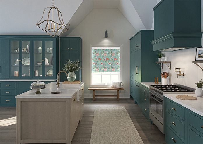 Folklore, Azure - Twist&Fit Roller Blind - Image 8